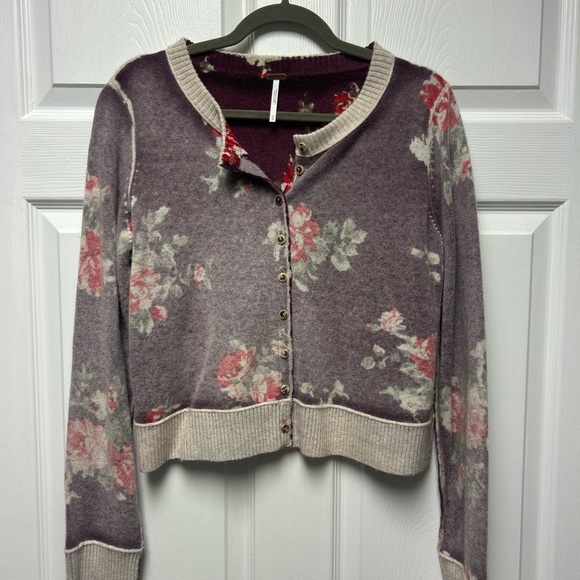 Free People Nocturnal Patterned Cardi - Picture 2 of 4